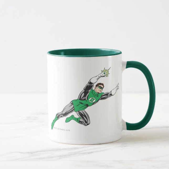 Green Lantern Fly Right Mug (Right)
