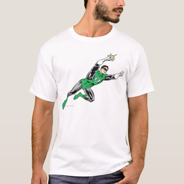 Green Lantern Fly Right T-Shirt (Front)