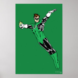 Green Lantern Fly Up Poster