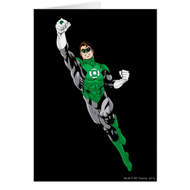 Green Lantern  - Flying Up (Front)