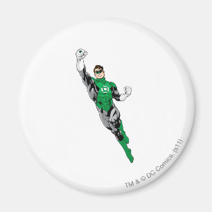 Green Lantern - Flying Up Magnet