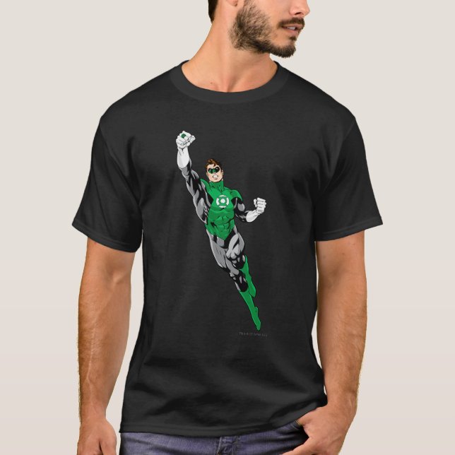 Green Lantern  - Flying Up T-Shirt (Front)