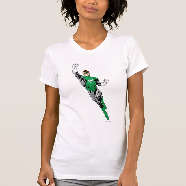 Green Lantern  - Flying Up T-Shirt (Front)