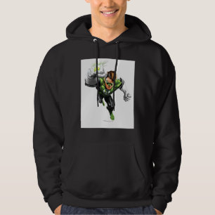Green Lantern - Fully Rendered,  Arm Raise Hoodie