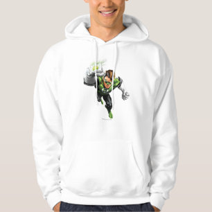 Green Lantern - Fully Rendered,  Arm Raise Hoodie