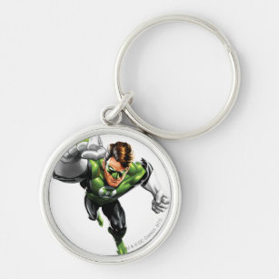 Green Lantern - Fully Rendered,  Arm Raise Key Ring