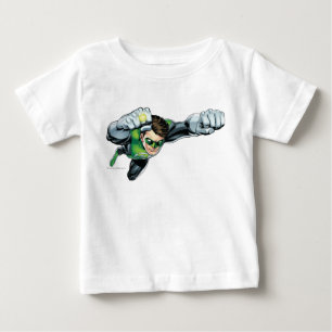 Green Lantern - Fully Rendered,  Flying Right Baby T-Shirt