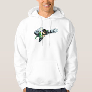 Green Lantern - Fully Rendered,  Flying Right Hoodie
