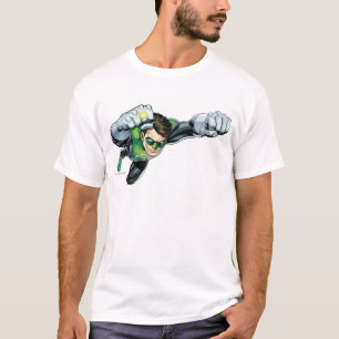 Green Lantern - Fully Rendered,  Flying Right T-Shirt