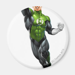 Green Lantern - Fully Rendered,  Flying Up Magnet