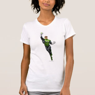 Green Lantern - Fully Rendered, Flying Up T-Shirt