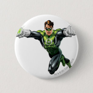 Green Lantern - Fully Rendered, Looking Forward 6 Cm Round Badge