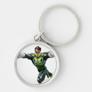 Green Lantern - Fully Rendered, Looking Forward Key Ring