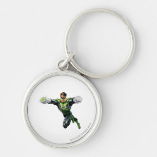 Green Lantern - Fully Rendered, Looking Forward Key Ring