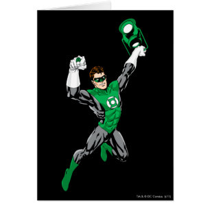 Green Lantern - Fully Rendered, with lantern