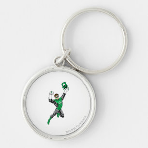 Green Lantern - Fully Rendered,  with lantern Key Ring