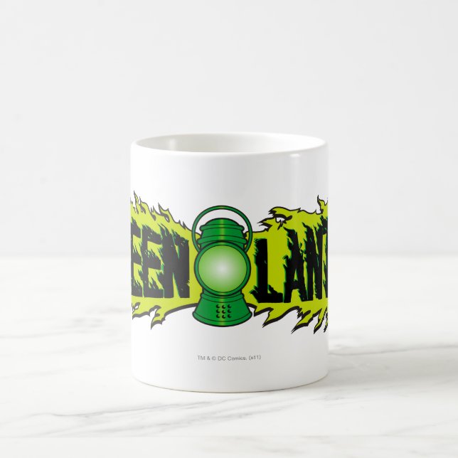 Green Lantern - Glowing Lantern 2 Coffee Mug (Center)