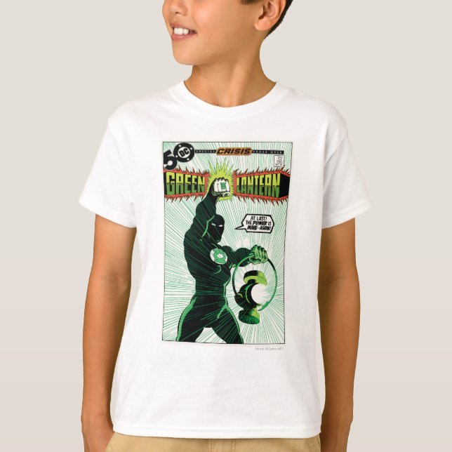 Green Lantern - Glowing Lantern T-Shirt (Front)