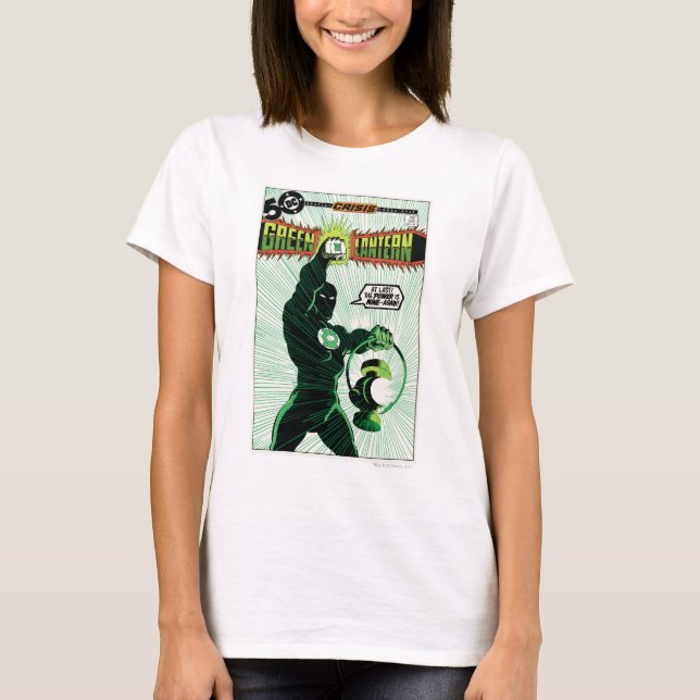 Green Lantern - Glowing Lantern T-Shirt (Front)