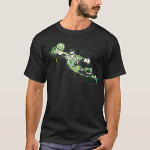 Green Lantern Graffiti Character T-Shirt