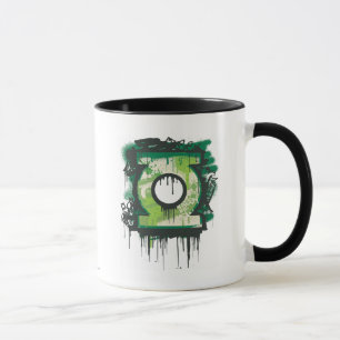 Green Lantern Graffiti Symbol Mug