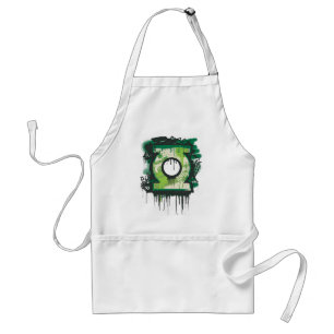 Green Lantern Graffiti Symbol Standard Apron