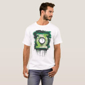 Green Lantern Graffiti Symbol T-Shirt (Front Full)