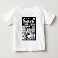 Green Lantern  - Green Shaded Comic, Black and Whi