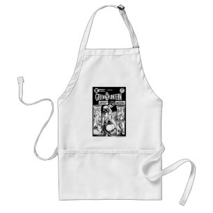 Green Lantern  - Green Shaded Comic, Black and Whi Standard Apron