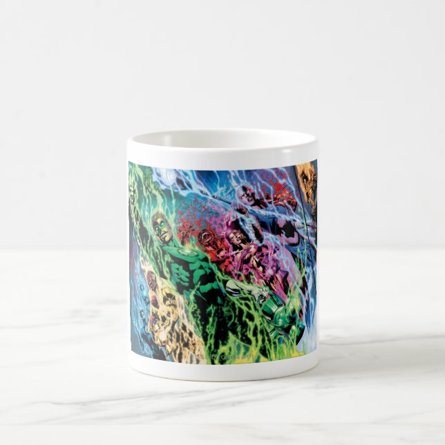 Green Lantern Group - Colour Coffee Mug (Center)
