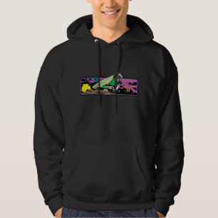 Green Lantern in Space Hoodie