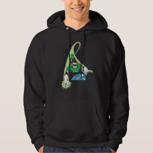 Green Lantern in Space Hoodie