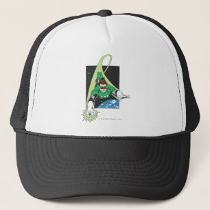 Green Lantern in Space Trucker Hat