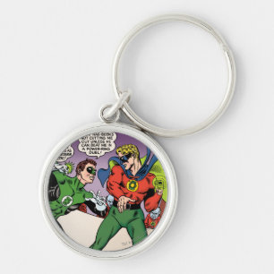 Green Lantern in the ring Key Ring