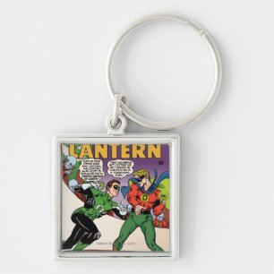 Green Lantern in the ring Key Ring