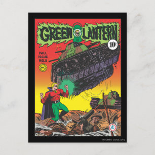 Green Lantern in the trenches Postcard