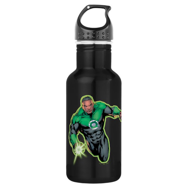 Green Lantern John Stewart 532 Ml Water Bottle (Front)