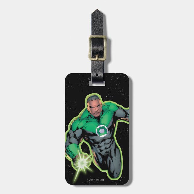 Green Lantern John Stewart Luggage Tag (Front Vertical)