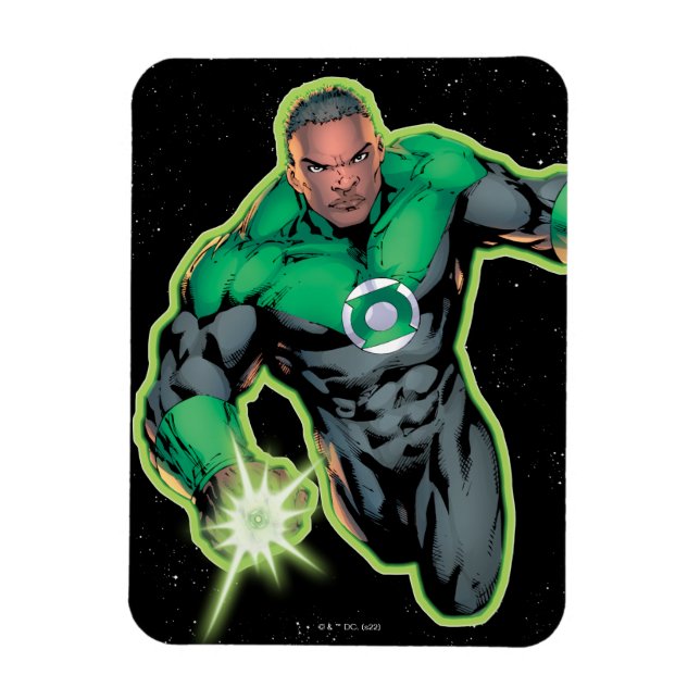 Green Lantern John Stewart Magnet (Vertical)
