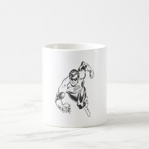 Green Lantern Leaps Forward Coffee Mug