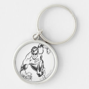 Green Lantern Leaps Forward Key Ring