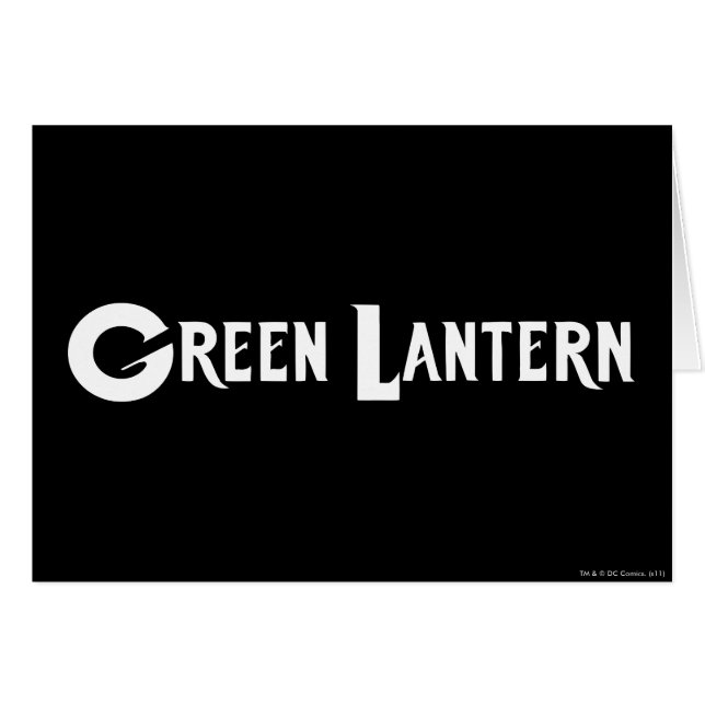 Green Lantern Logo 10 (Front Horizontal)