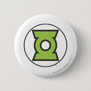 Green Lantern Logo 11 6 Cm Round Badge