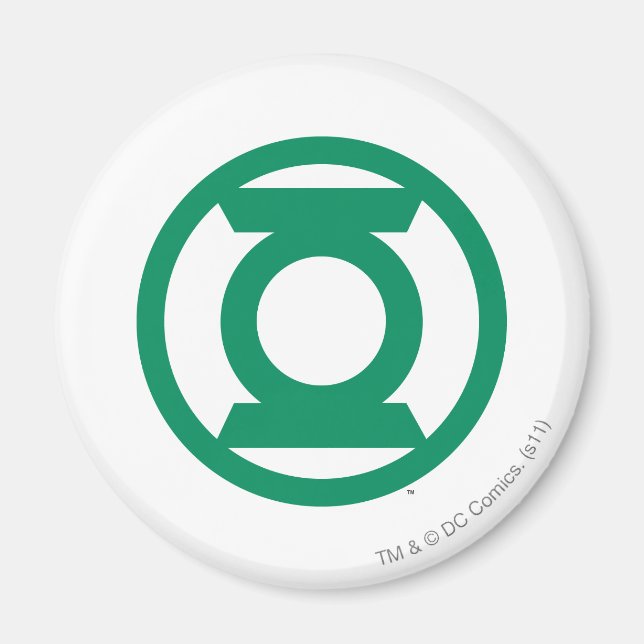 Green Lantern Logo 13 Magnet (Front)