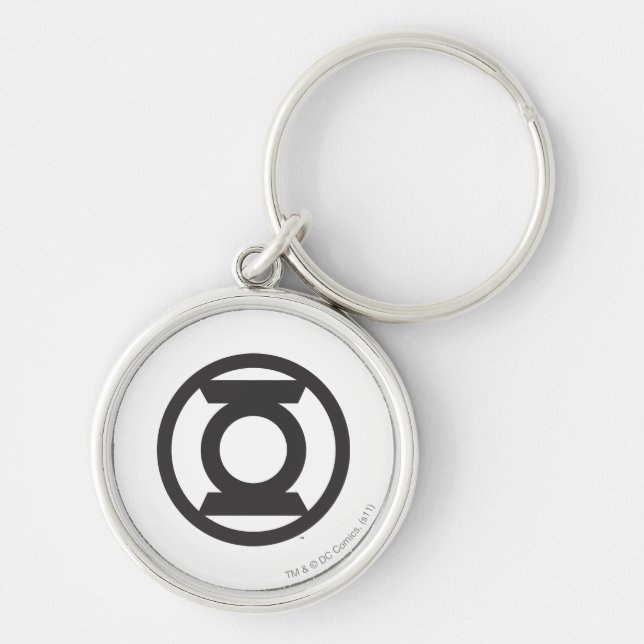 Green Lantern Logo 14 Key Ring (Front)