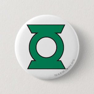 Green Lantern Logo 15 6 Cm Round Badge