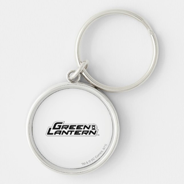 Green Lantern Logo 3 Key Ring (Front)