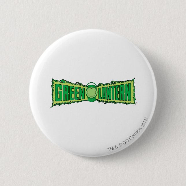 Green Lantern Logo 4 6 Cm Round Badge (Front)
