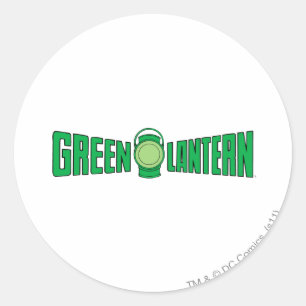 Green Lantern Logo 5 Classic Round Sticker
