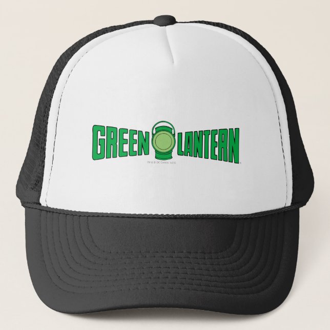 Green Lantern Logo 5 Trucker Hat (Front)